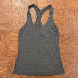 Lululemon Grey Women’s Workout Tank Top Size 8